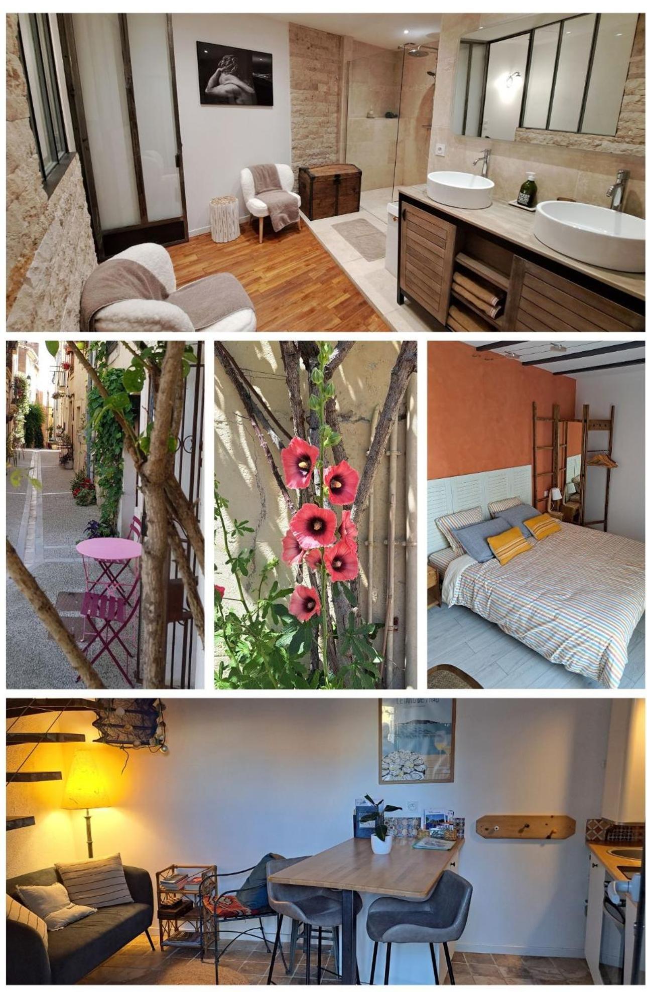 La Trémière, Maison De Village, Sauna, Vue Garrigue * Bouzigues
